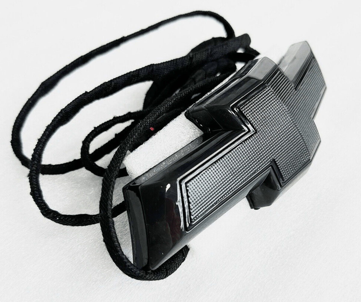 2016 - 2024 Chevrolet Camaro RGB LED Grille Emblem – Black | Bluetooth & Remote ControlledLED Illuminated Emblems