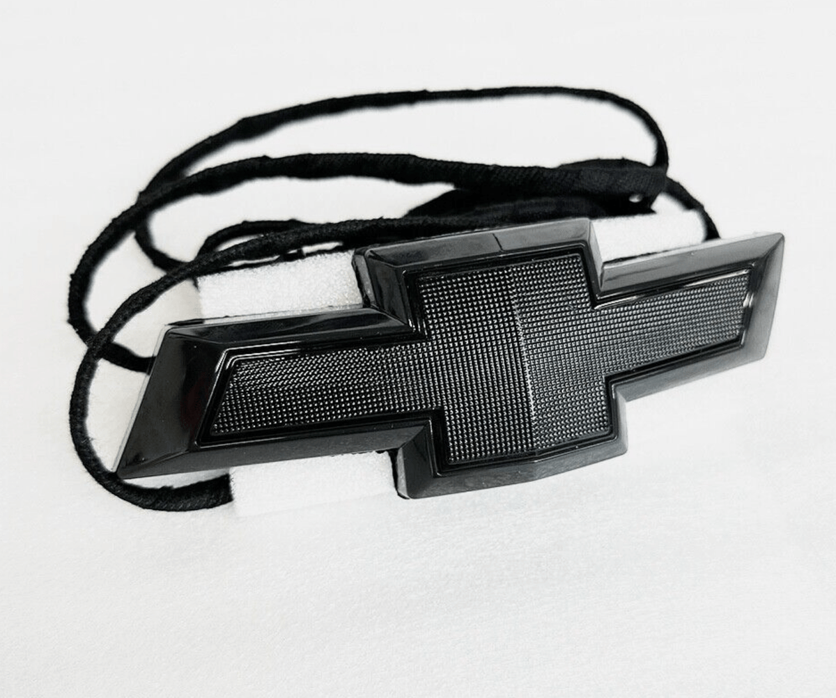 2016 - 2024 Chevrolet Camaro RGB LED Grille Emblem – Black | Bluetooth & Remote ControlledLED Illuminated Emblems