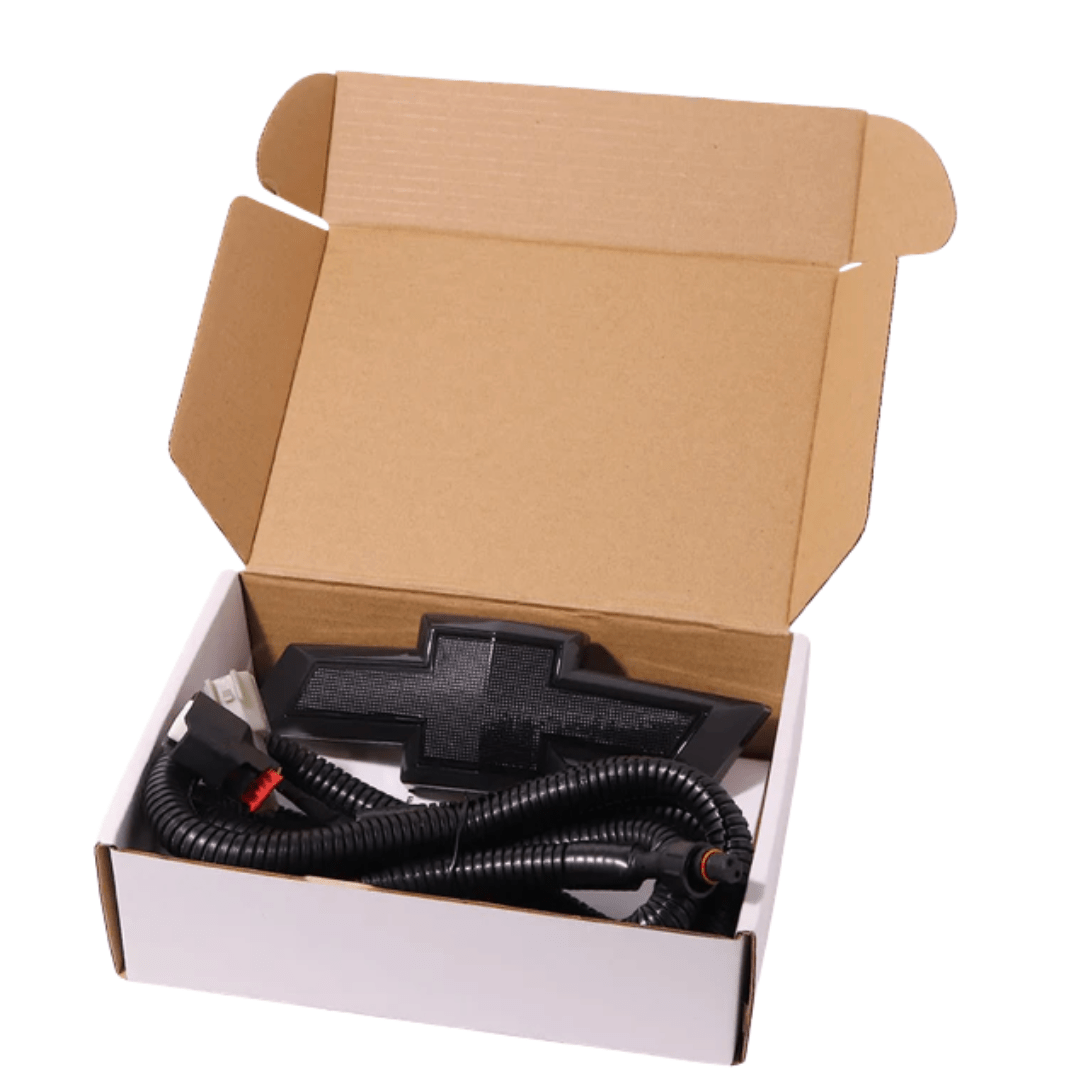 2016 - 2024 Chevrolet Camaro RGB LED Grille Emblem – Black | Bluetooth & Remote ControlledLED Illuminated Emblems