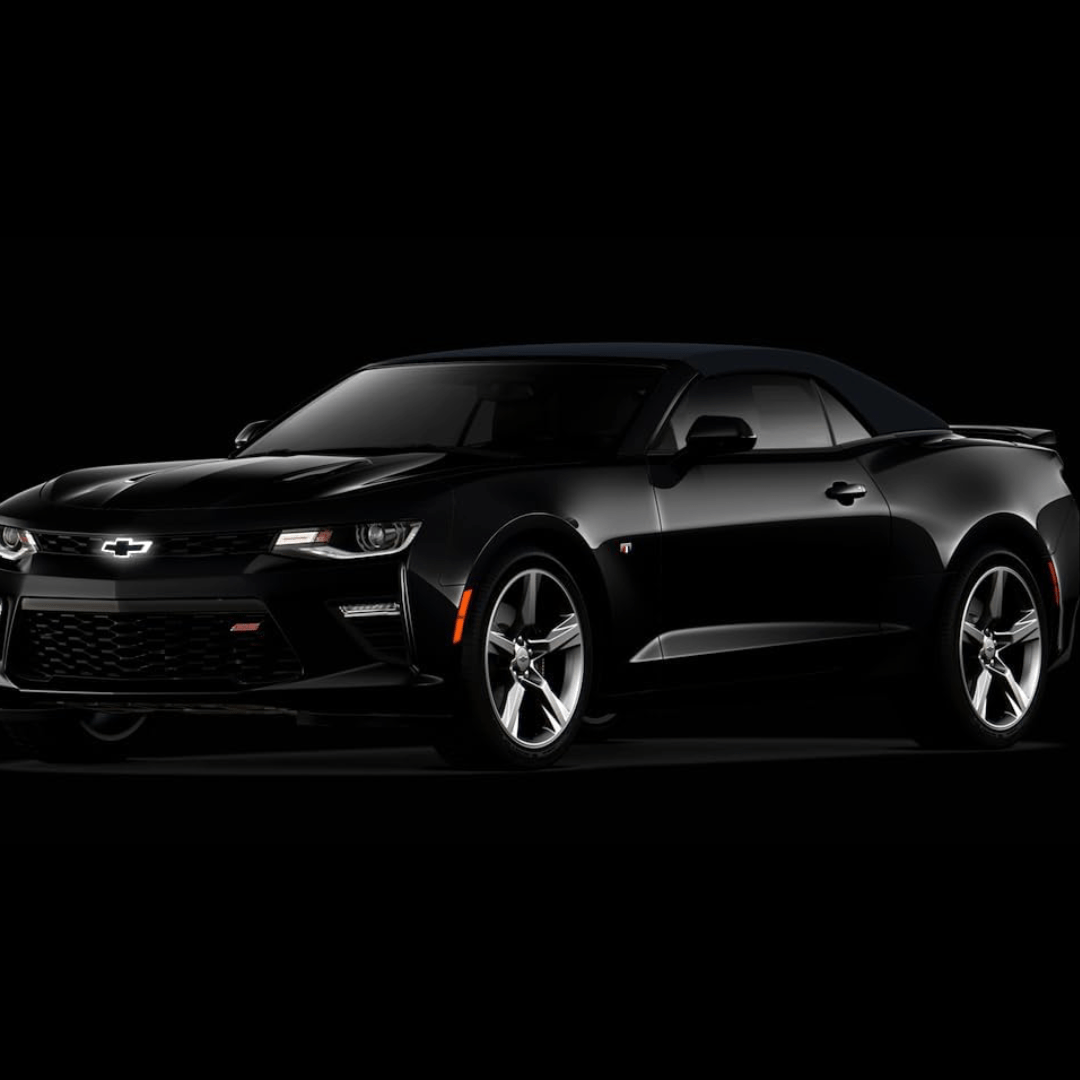 2016 - 2024 Chevy Camaro Grille Illuminated Bowtie Emblem | Black - White LEDs Front LogoLED Illuminated Emblems