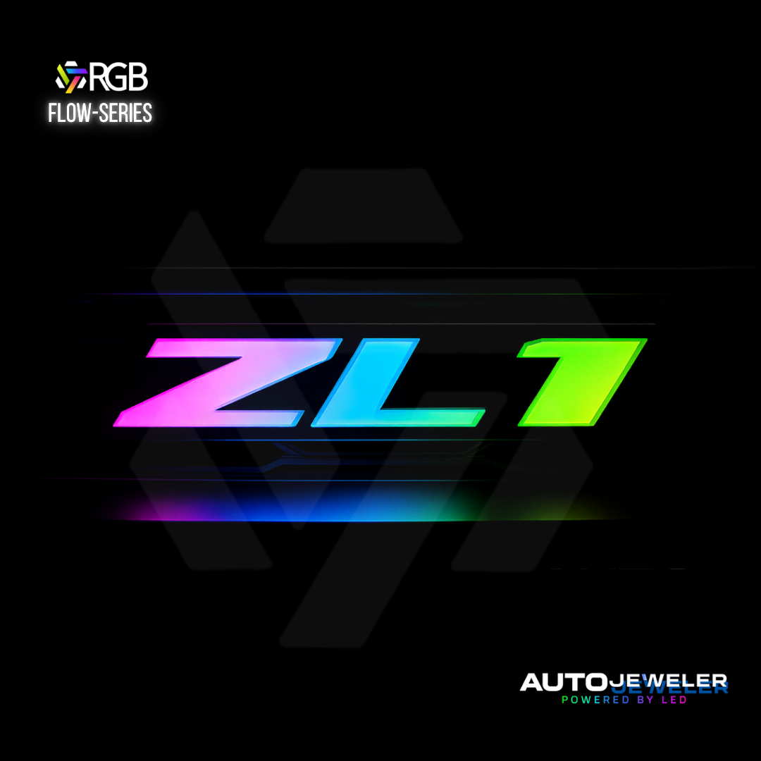 Chevy Camaro ZL1 LED Grille Emblem (RGB Flow-Series)