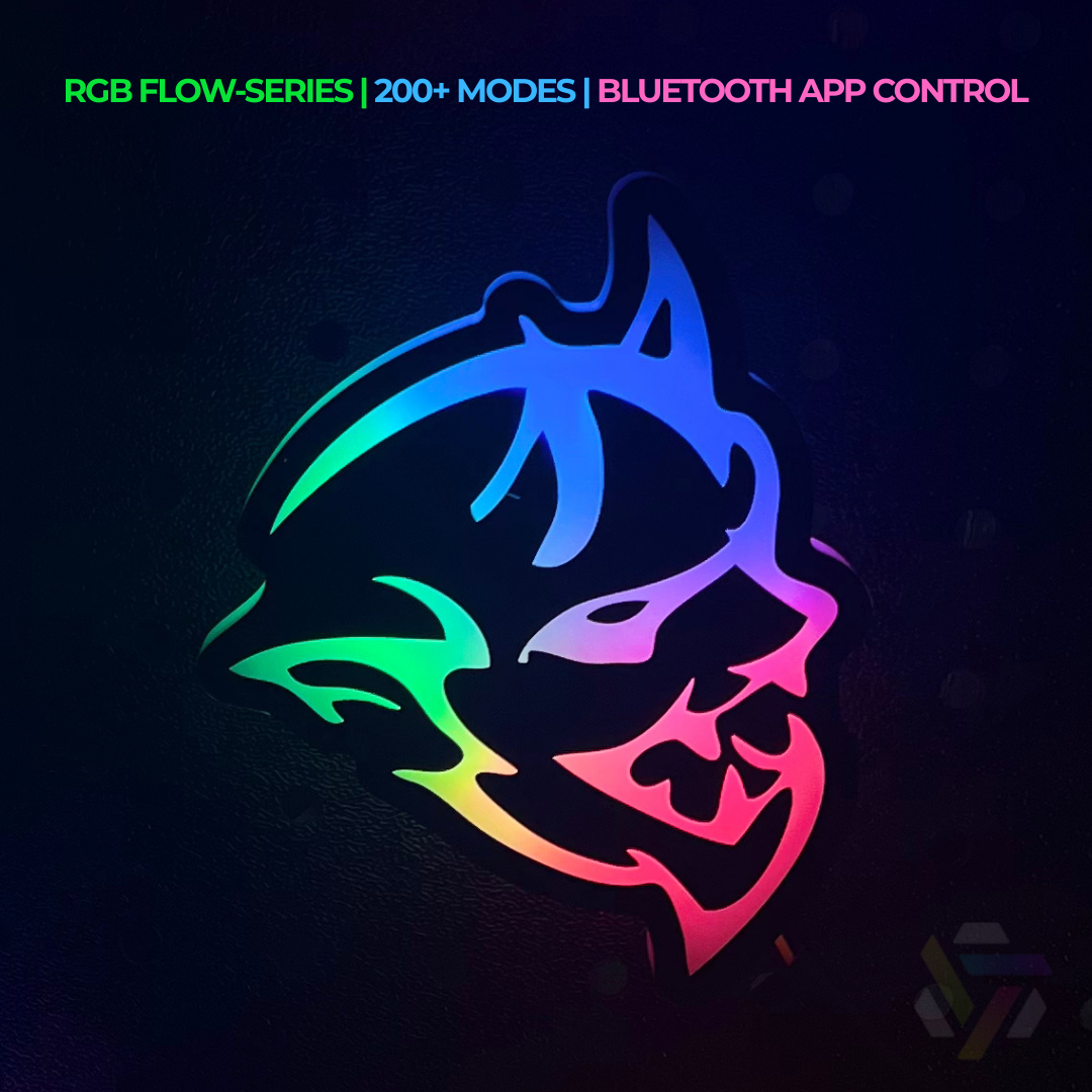 SRT Demon Head LED Grille Emblem (RGB Flow-Series)