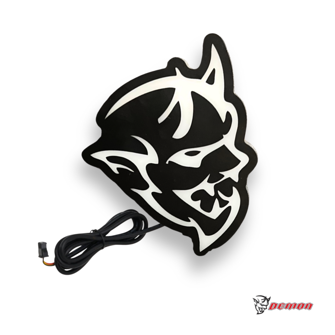 SRT Demon Head LED Grille Emblem (RGB Flow-Series)
