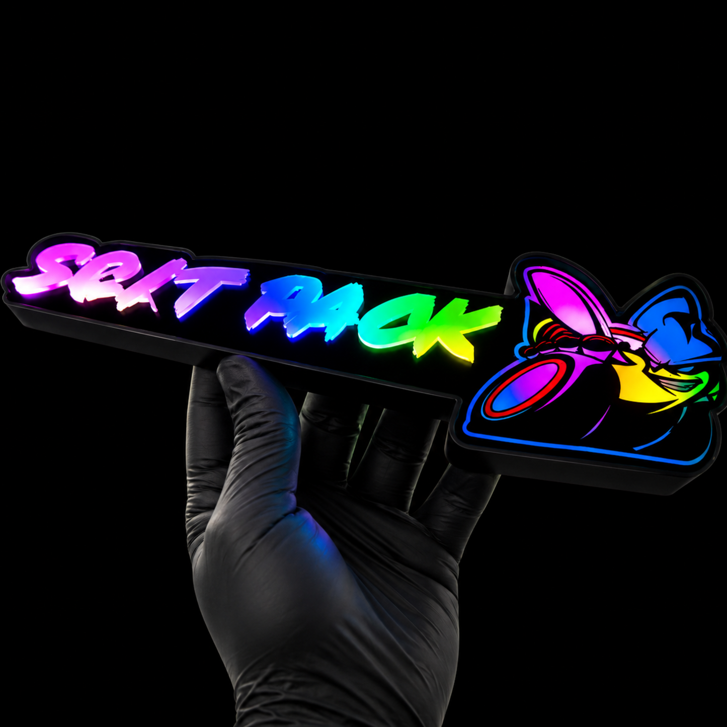 Scat Pack V2 Flow Series RGB LED Grille Emblem – 2-in-1 Hybrid Control