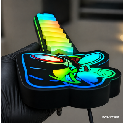 Scat Pack V2 Flow Series RGB LED Grille Emblem – 2-in-1 Hybrid Control