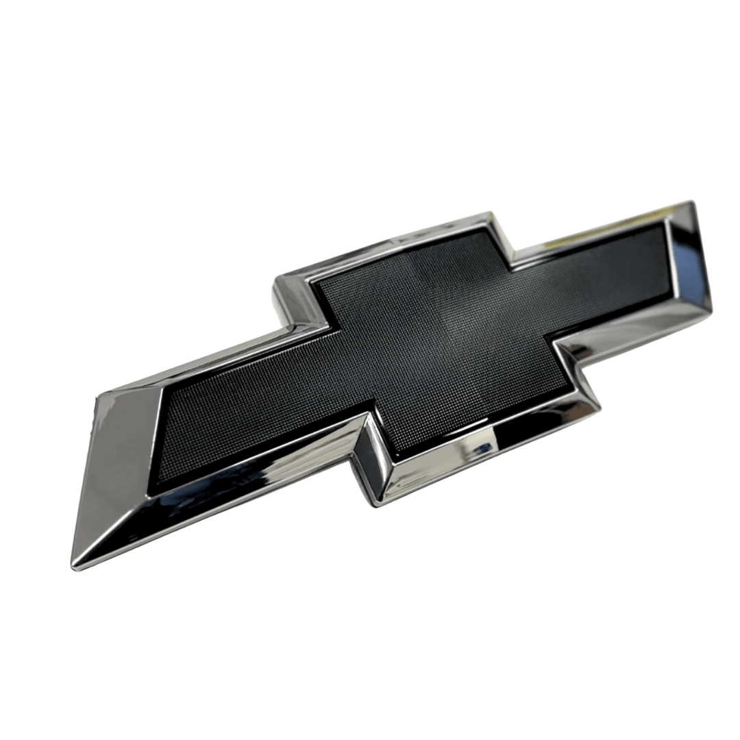 2014 - 2015 Chevy Silverado LED Grille Emblem – Chrome & Black | Illuminated Front BadgeLED Illuminated Emblems