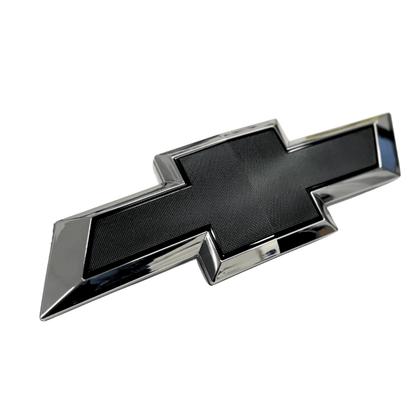 2014 - 2015 Chevy Silverado LED Grille Emblem – Chrome & Black | Illuminated Front BadgeLED Illuminated Emblems