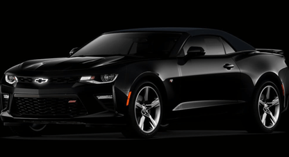 2016 - 2024 Chevrolet Camaro LED Illuminated Bowtie Grille Emblem – Chrome & Black, White LED, OEM - Style FitmentLED Illuminated Emblems