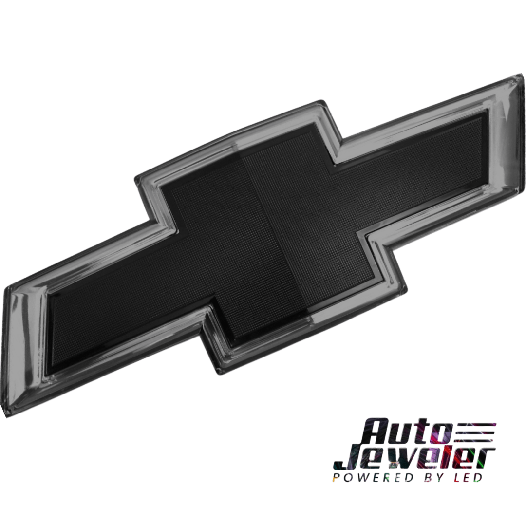 2016–2018 Chevrolet Silverado 1500 LED Grille Emblem – BlackLED Illuminated Emblems