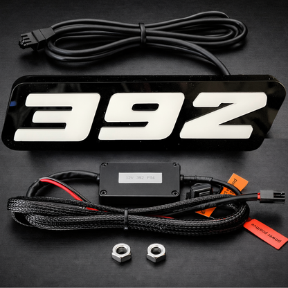 392 LED emblem kit contents wiring harness controller inline fuse AutoJeweler installation components