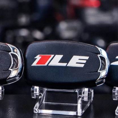 Camaro 1LE smart key shell close up OEM style replacement key cover