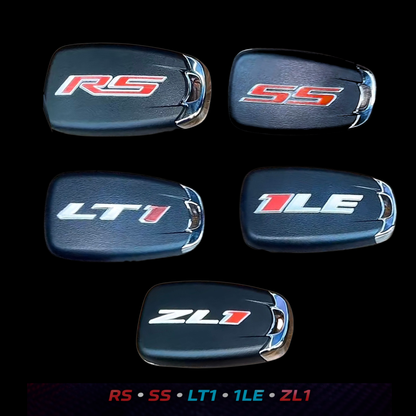 AutoJeweler Chevrolet Camaro smart key fob shell RS SS LT1 1LE ZL1 replacement key fob covers lineup