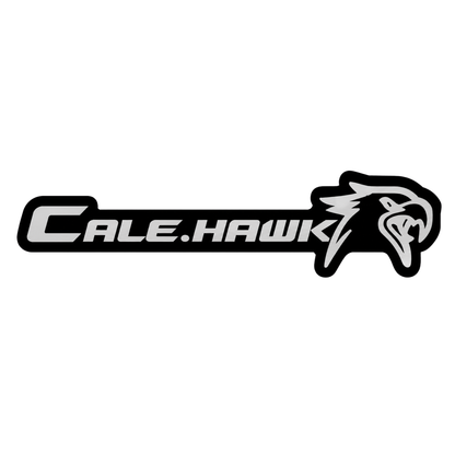 Autojeweler custom made trackhawk rgb flow series led emblem.