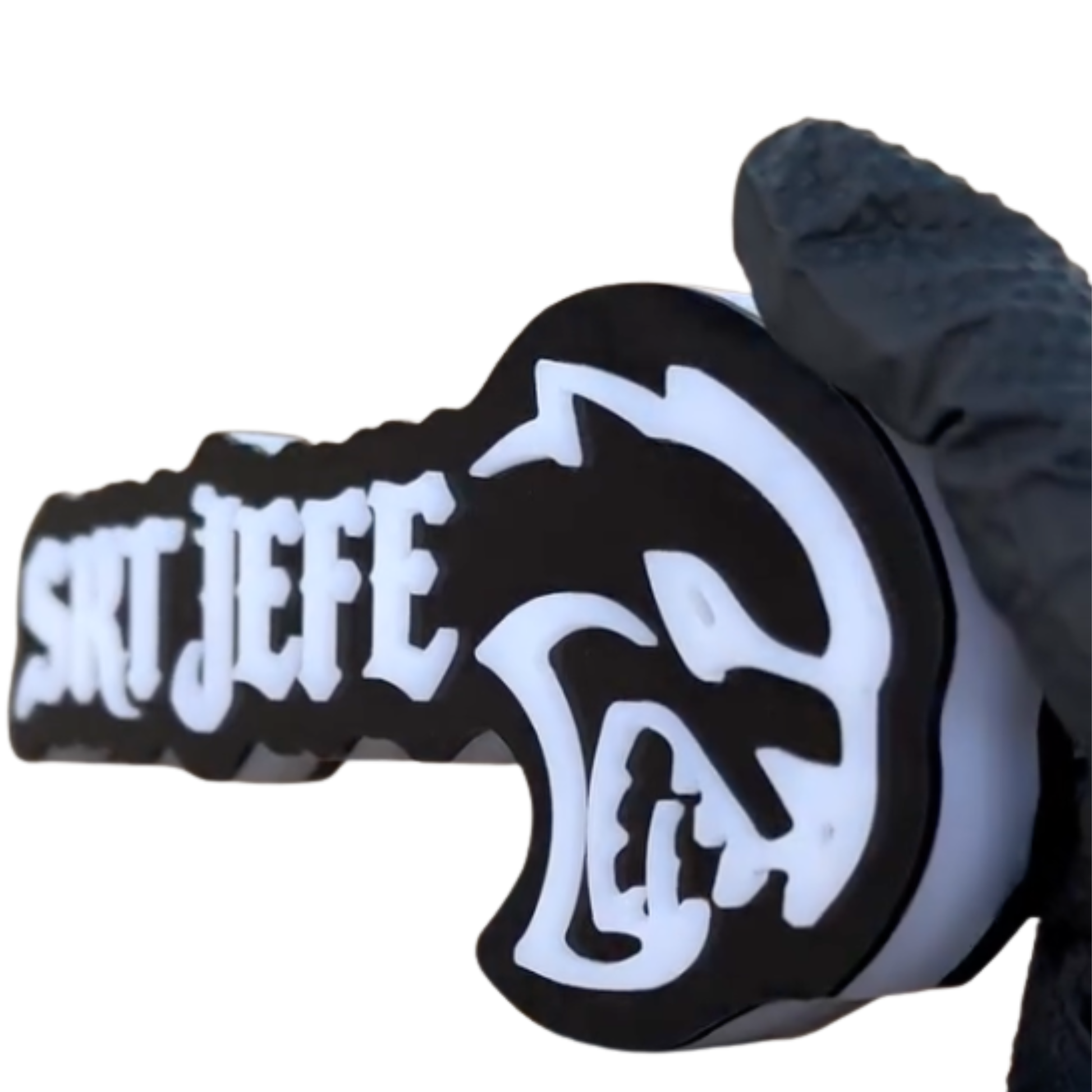 Autojeweler custom made srt life hellcat  led emblem.