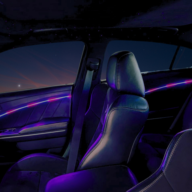 Flow Series Interior Dash Trim Kit – RGB LED Accent Lighting (App Controlled)