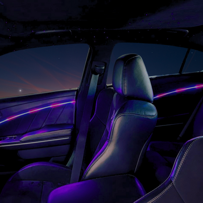 Flow Series Interior Dash Trim Kit – RGB LED Accent Lighting (App Controlled)