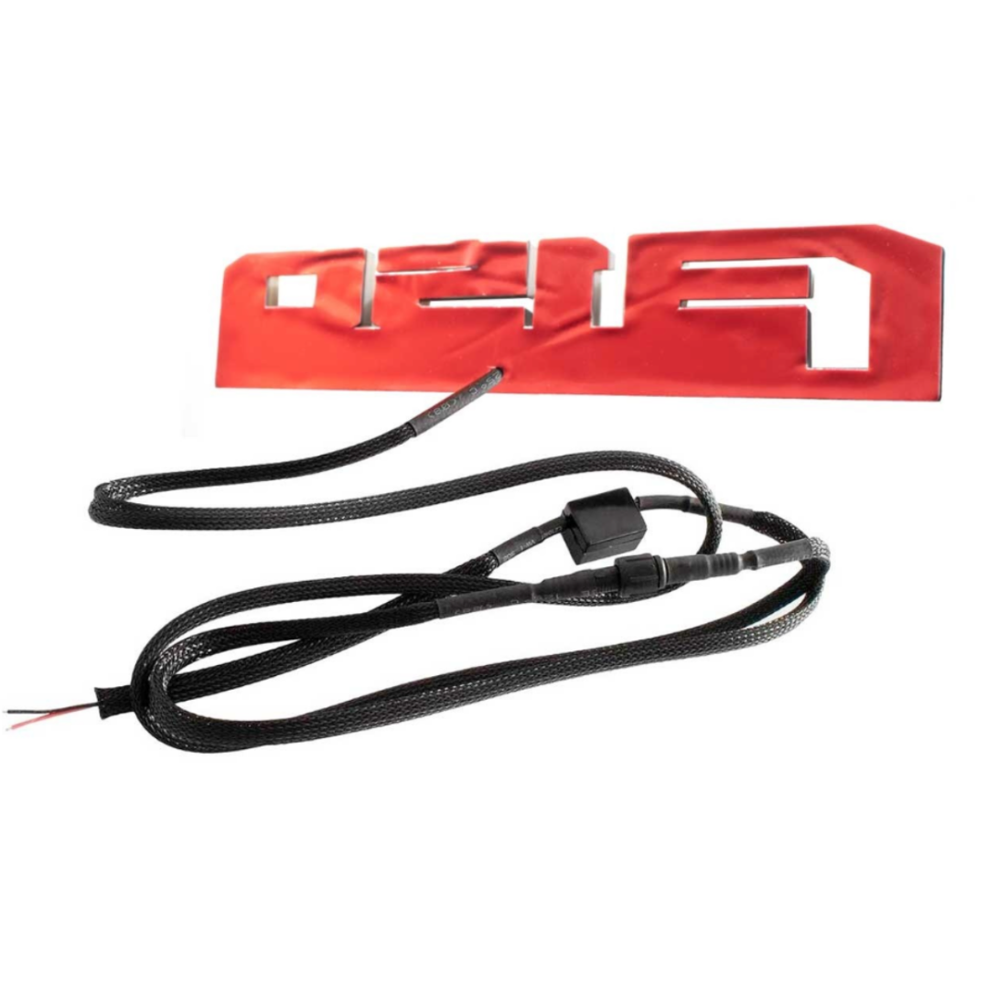 Ford F-150 LED Fender Emblems (2015–2020) – Black Housing, White Illumination | 2 Pc Kit