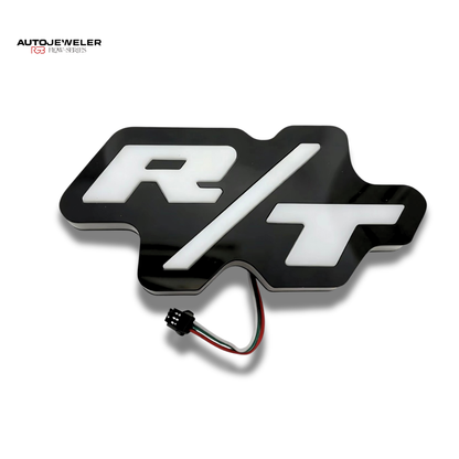 Dodge R/T LED Grille Emblem Badge (RGB Flow Series) - Bluetooth App Controlled