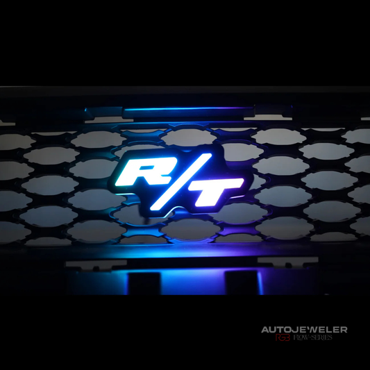 Dodge R/T RGB Flow Series LED Grille Badge (LARGE)