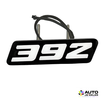 Black and white '392' emblem on a white background with 'AUTO JEWELER' logo.