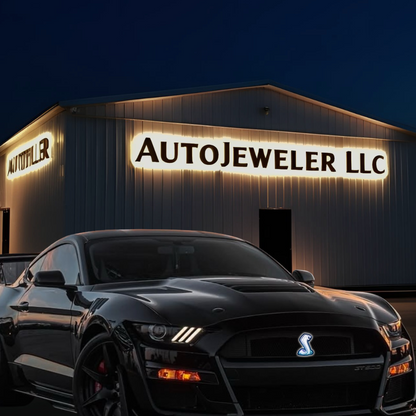 RGBW Mustang Cobra Light-Up Grille Emblem – Flow Series Bluetooth Controlled