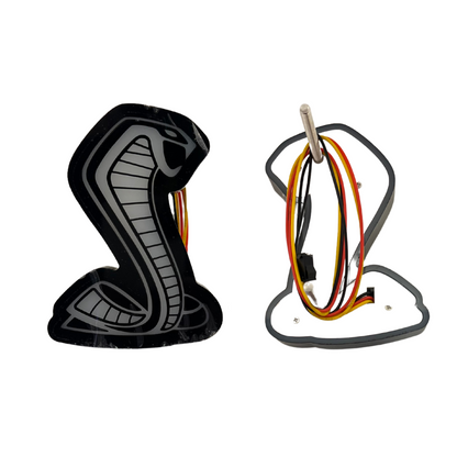 RGBW Mustang Cobra Light-Up Grille Emblem – Flow Series Bluetooth Controlled