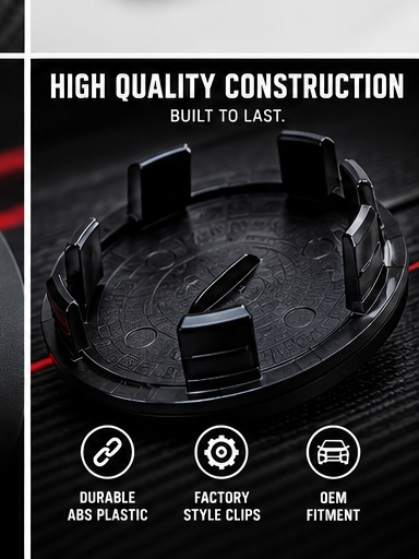AutoJeweler SRT wheel center caps - retaining clips