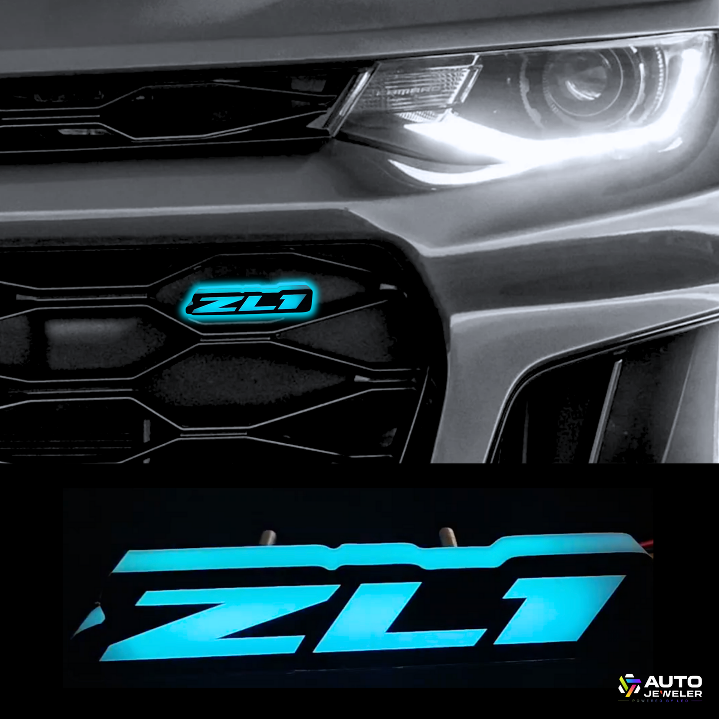Chevy Camaro ZL1 LED Grille Emblem (RGB Flow-Series)