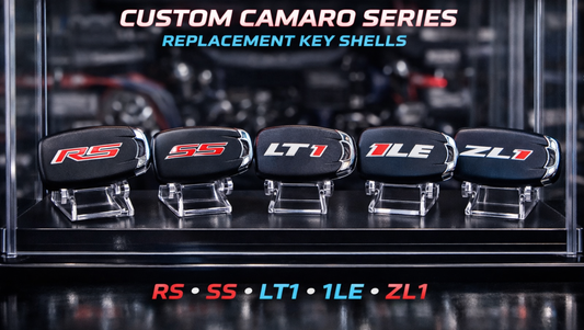 Custom Chevrolet Camaro Key Fob Shells – RS / SS / LT1 / 1LE / ZL1 | 5-Button Smart Key Cover