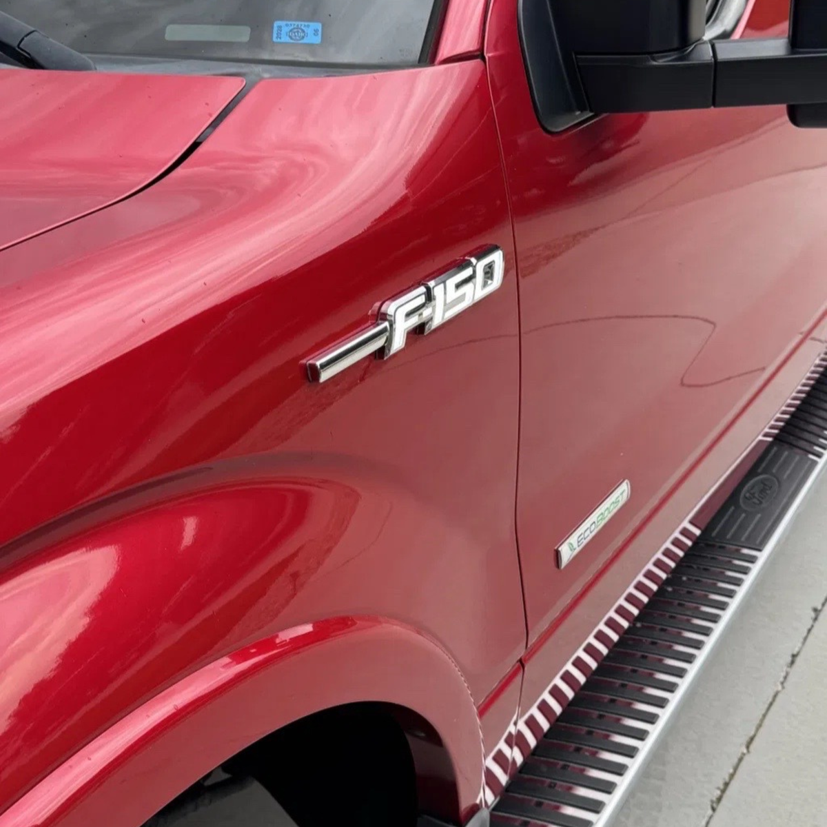 Ford F-150 LED Fender Emblems (2009–2014) – Chrome Finish, White Illumination | 2 Pc Kit