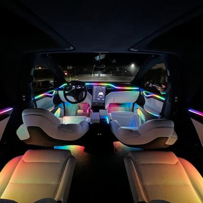 Flow Series Interior Dash Trim Kit – RGB LED Accent Lighting (App Controlled)