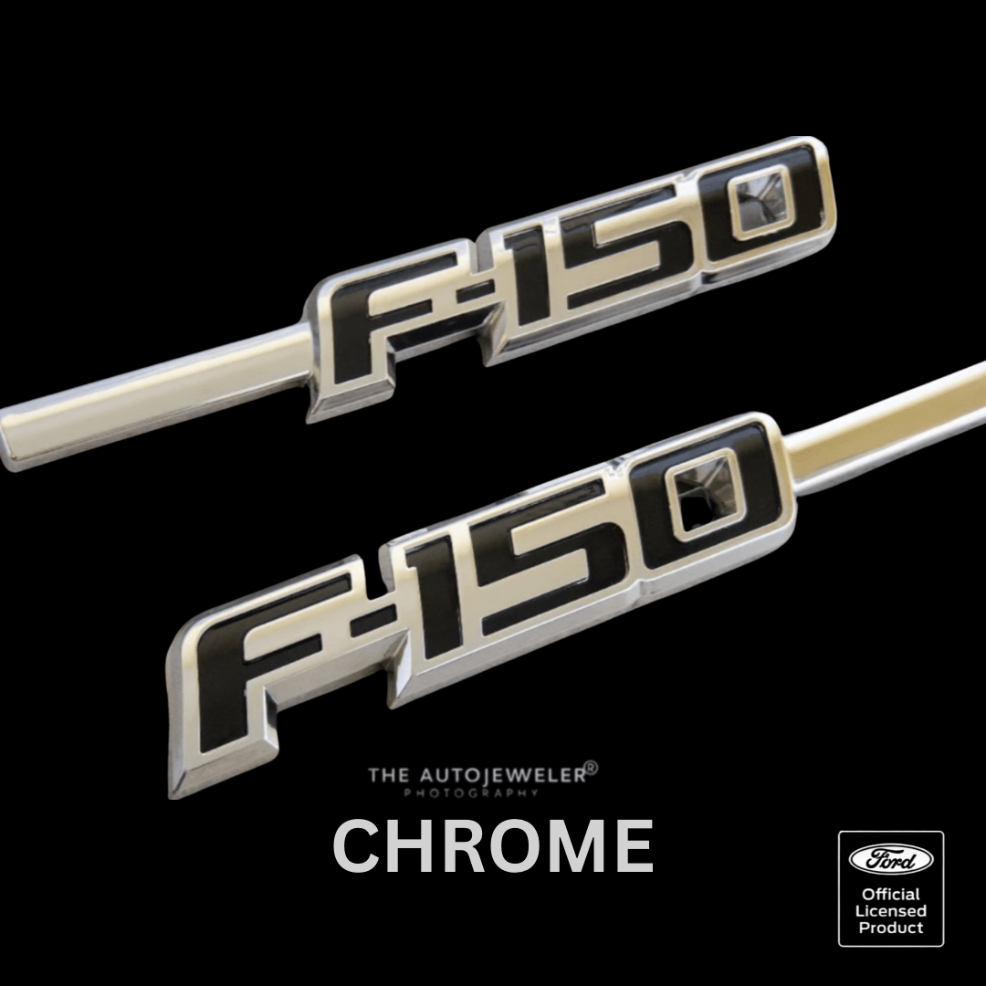 Ford F - 150 LED Fender Emblems (2009–2014) – Chrome Finish, White Illumination | 2 Pc KitLED Fender Emblems