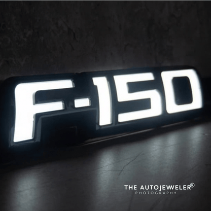 Ford F - 150 LED Fender Emblems (2009–2014) – Chrome Finish, White Illumination | 2 Pc KitLED Fender Emblems