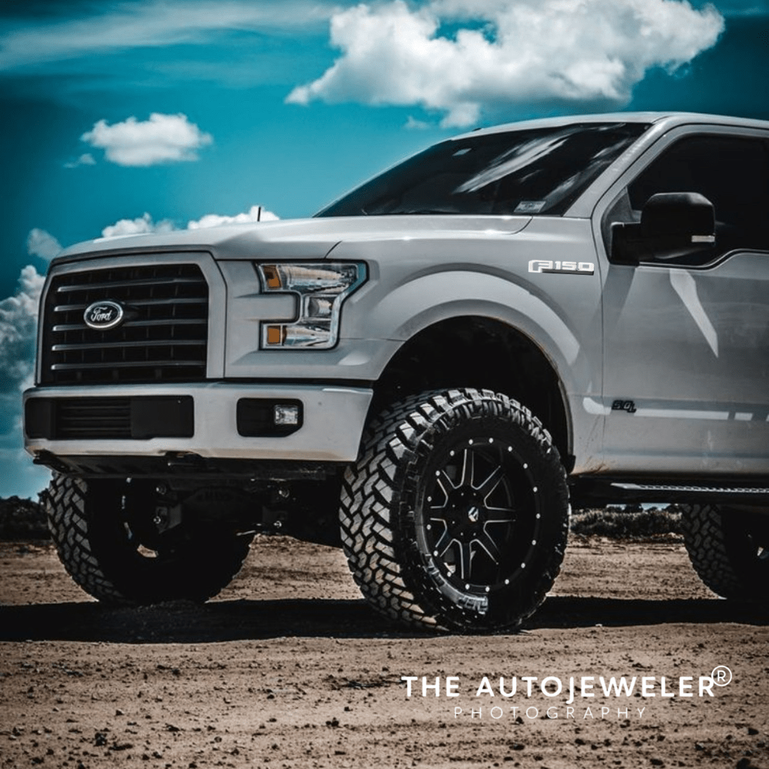 Ford F - 150 LED Fender Emblems (2015–2020) – Black Housing, White Illumination | 2 Pc KitLED Illuminated Emblems