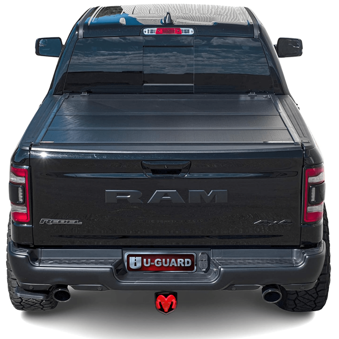 LED Lighted Dodge Ram Hitch Cover – Black | MOPAR Official Licensed LED Receiver CoverLED Lighted Hitch Cover