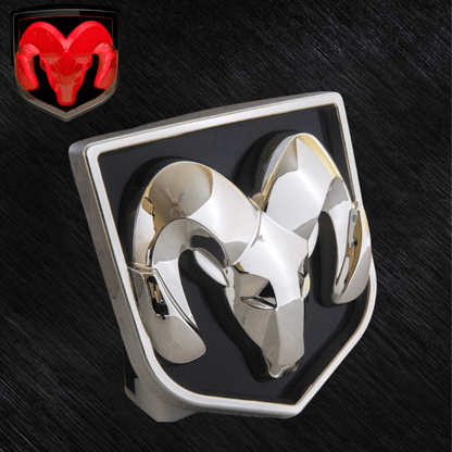 LED Lighted Dodge Ram Hitch Cover – Chrome | MOPAR Official Licensed LED Receiver CoverLED Lighted Hitch Cover