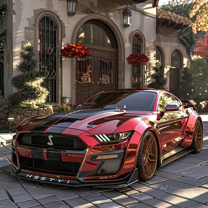RGBW Mustang Cobra Light-Up Grille Emblem – Flow Series Bluetooth Controlled