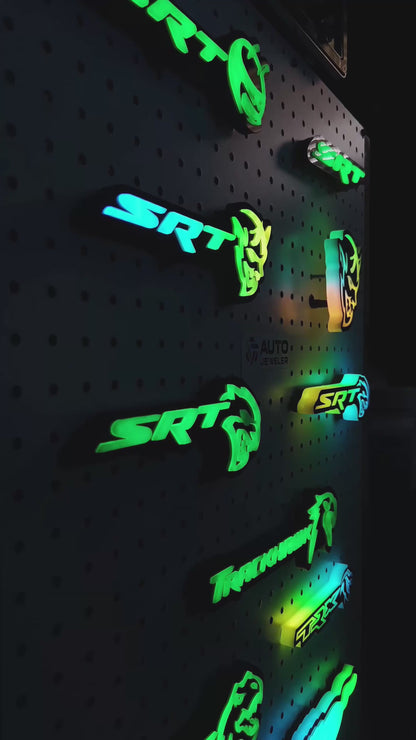 AutoJeweler LED Badges: Multicolor (MOPAR Vehicles)